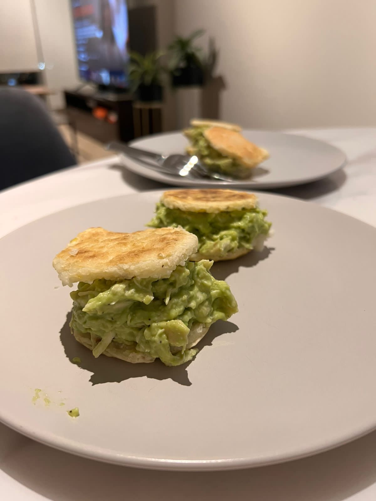 Arepa reina pepiada sin azúcar