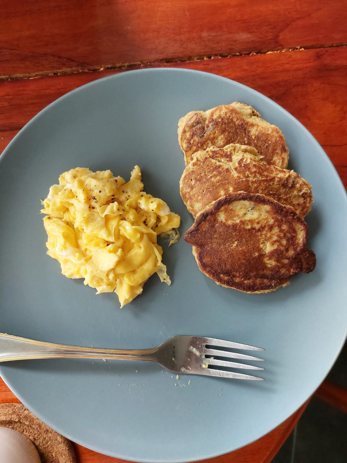 Pancakes de manzana sin azúcar